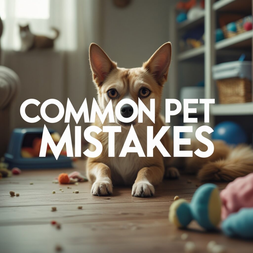 Pet care mistakes