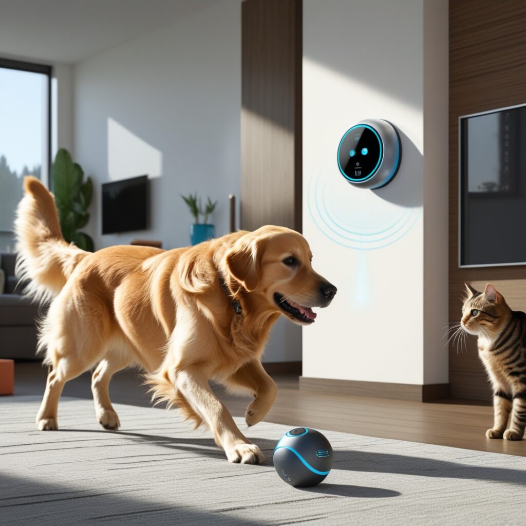high-tech pet toys