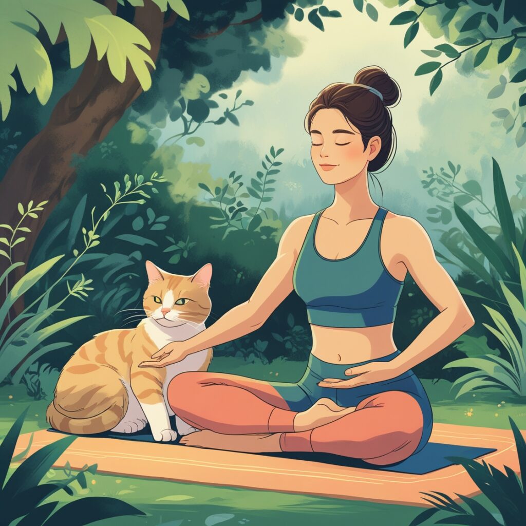 Pet calming rituals