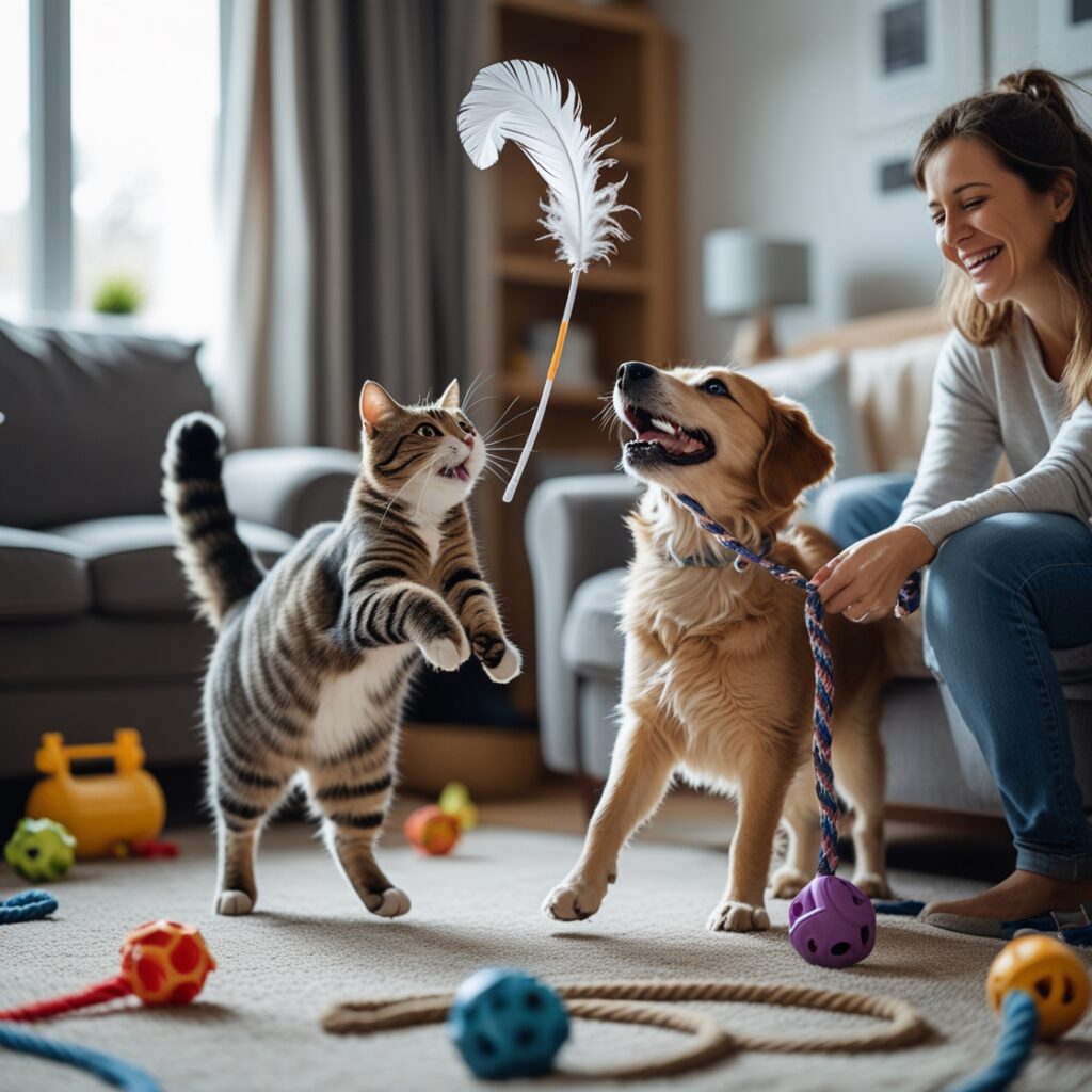 Pet playtime benefits