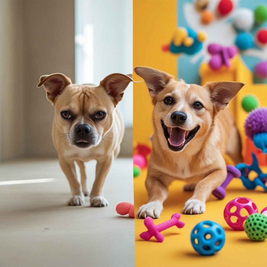 Pet boredom signs