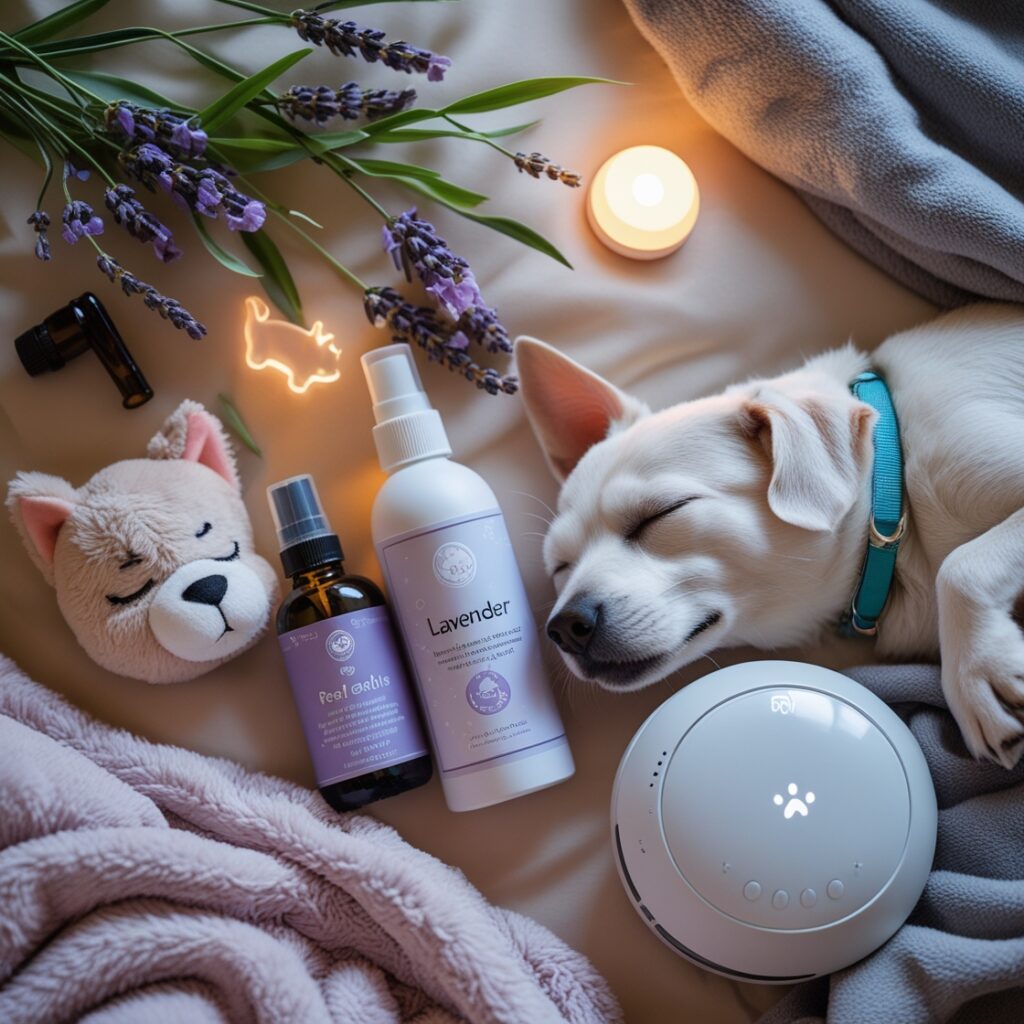 Pet calming rituals