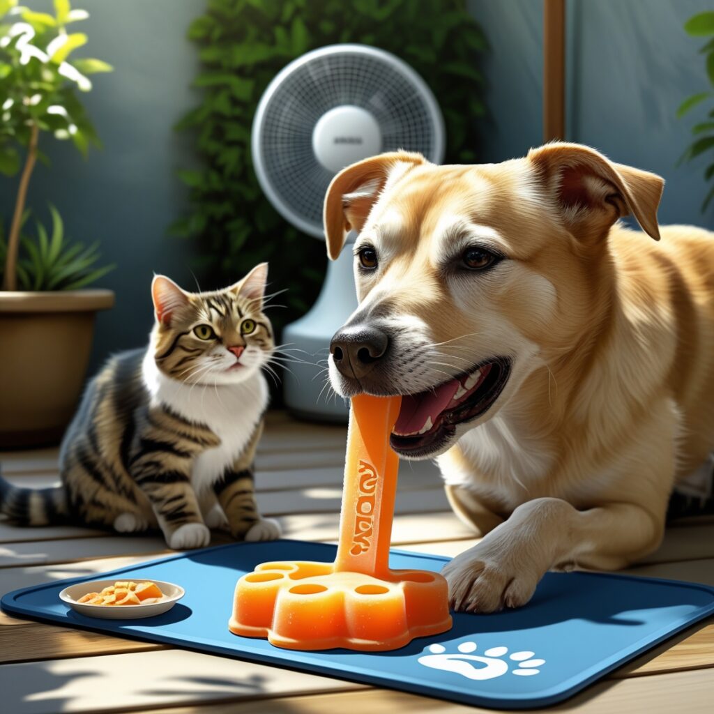 DIY frozen pet treats