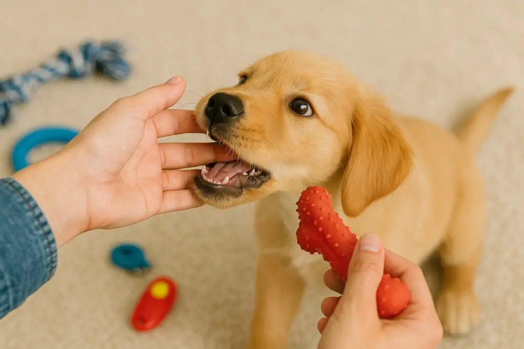 puppy behavior training
