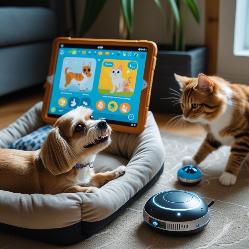 high-tech pet toys