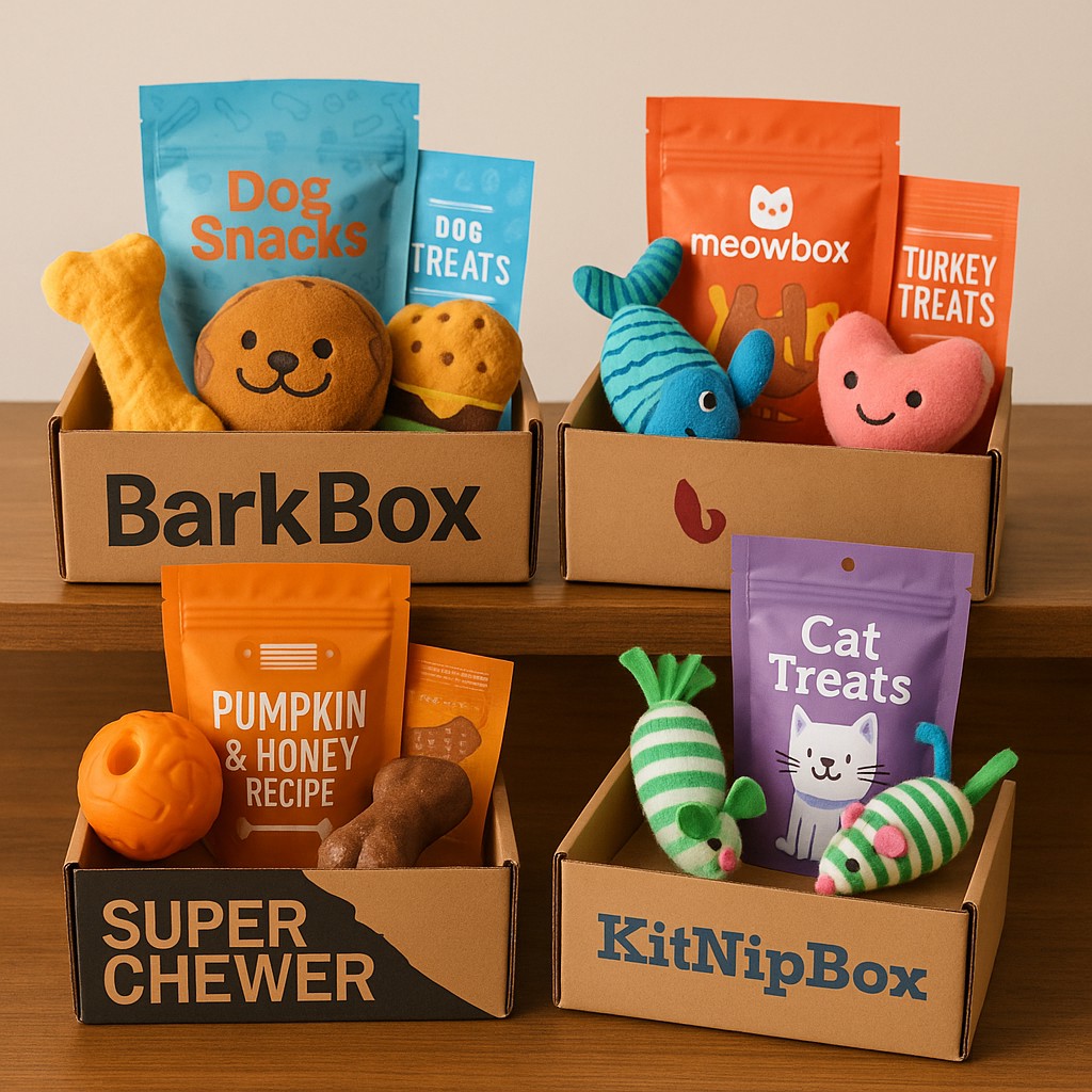 Pet subscription box