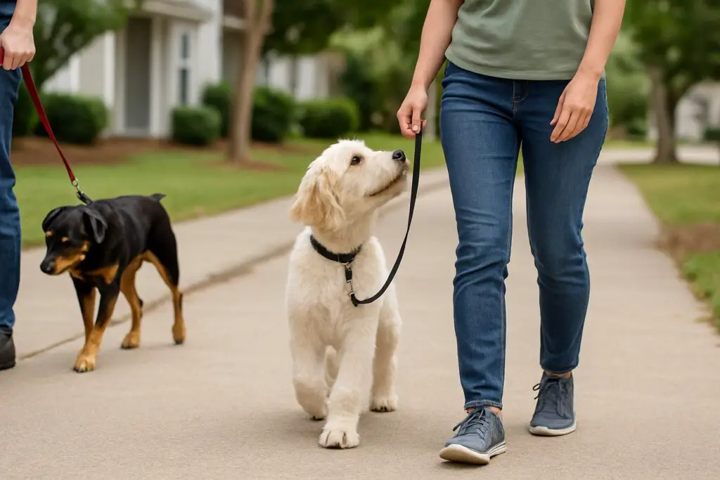 Leash training
