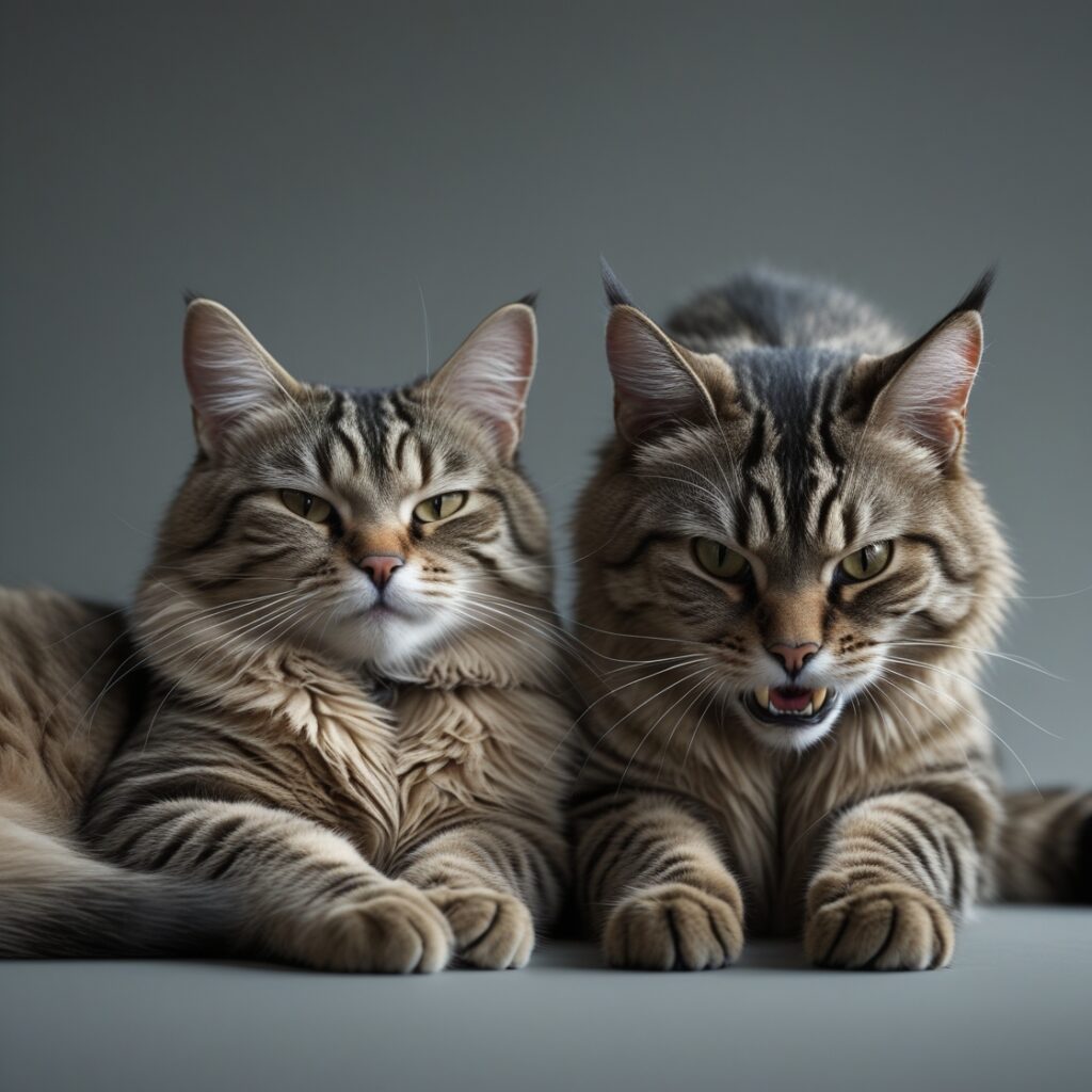 Cat body language