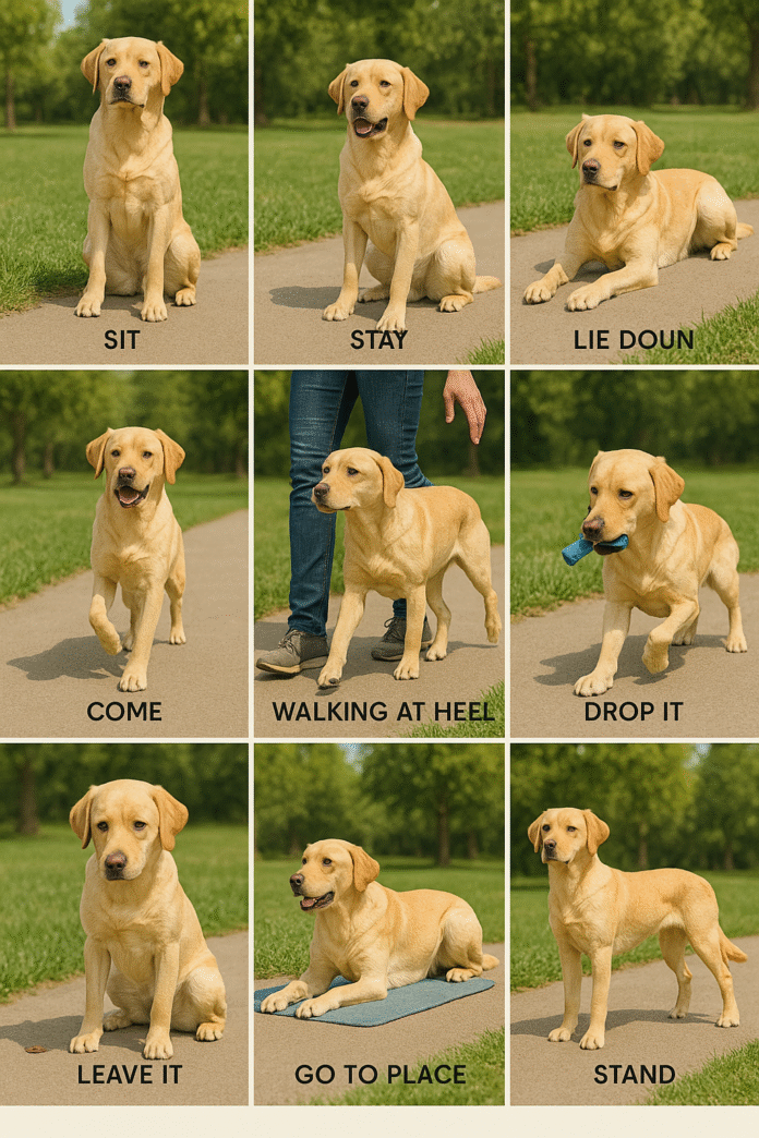 Essential dog commands