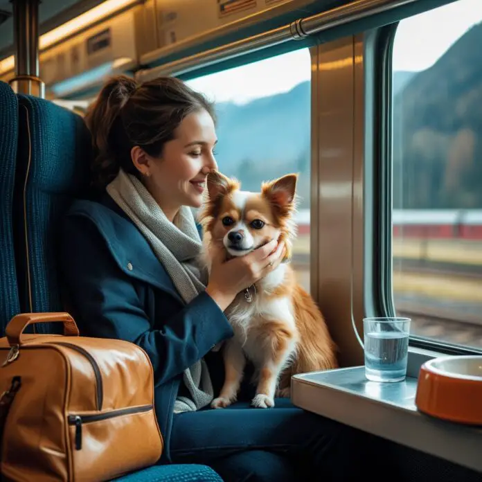 train travel with pets