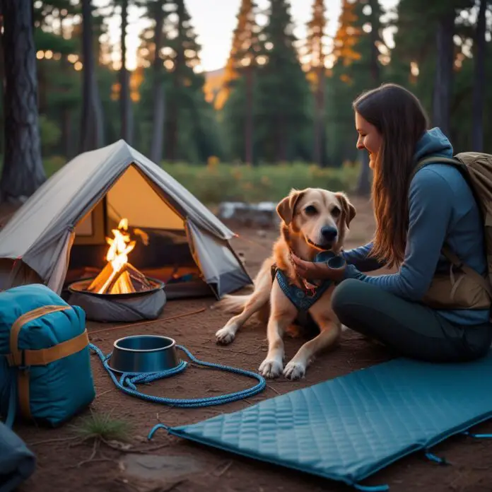 Camping with pets