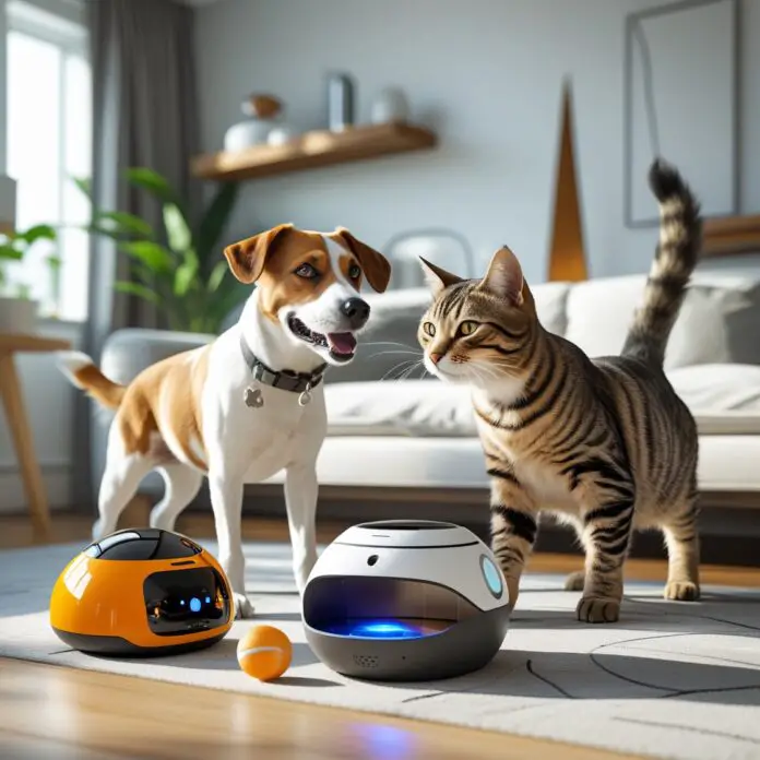 high-tech pet toys