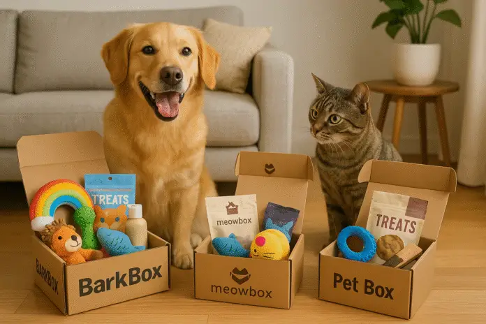 Pet subscription box