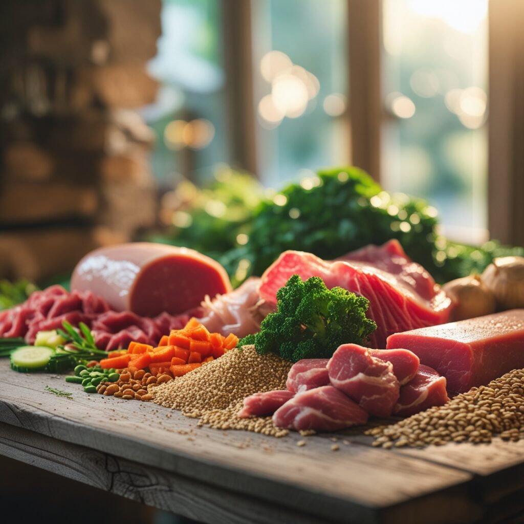 Homemade pet food