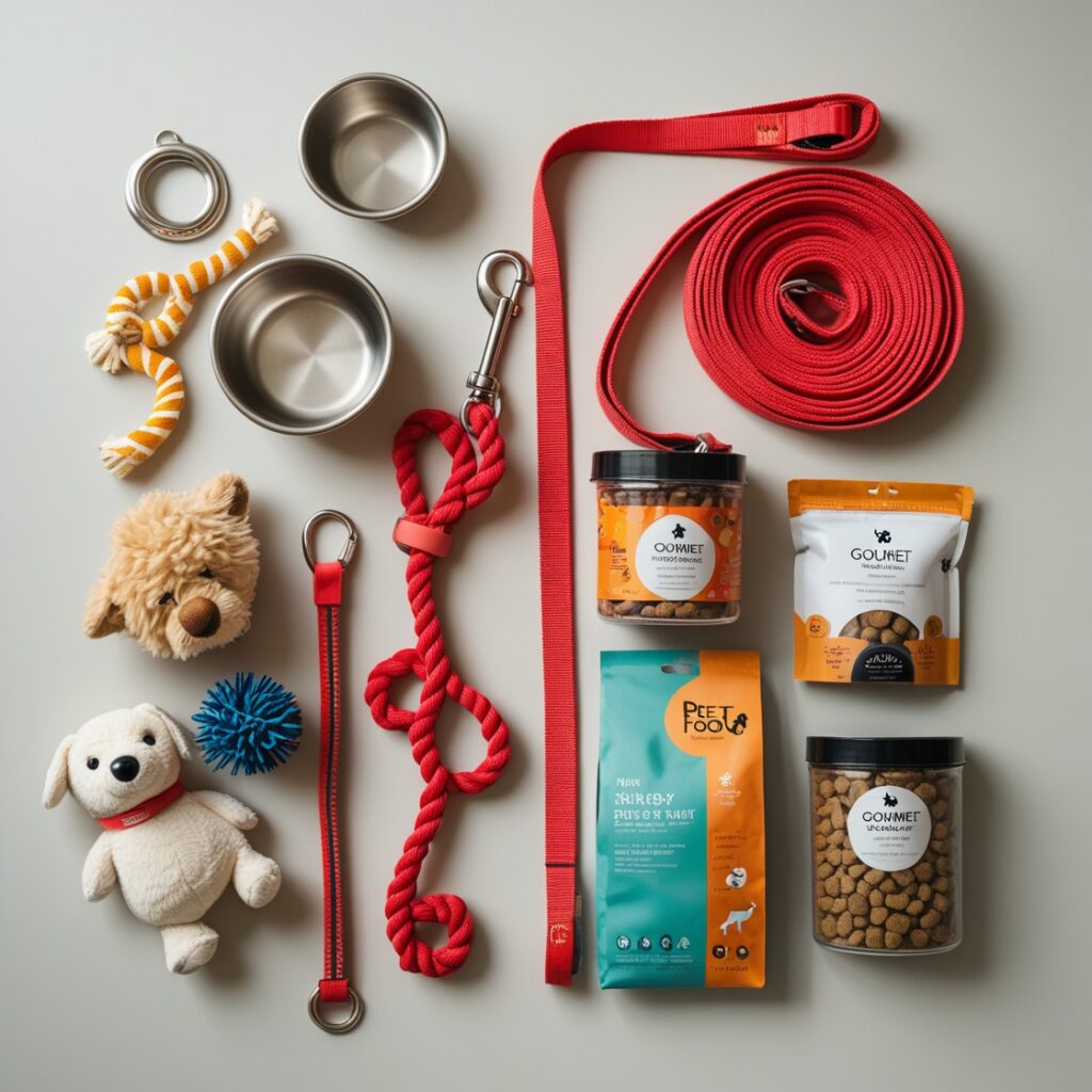 Pet travel essentials