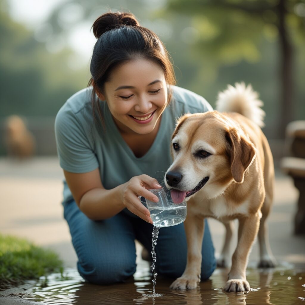 Pet travel essentials