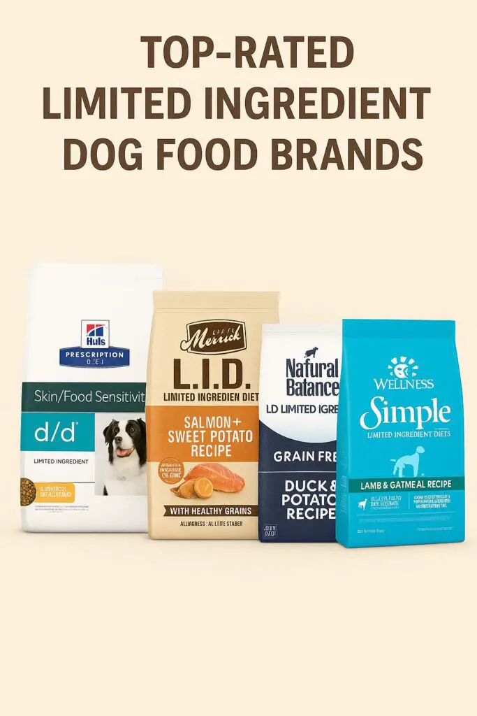 limited ingredient dog food