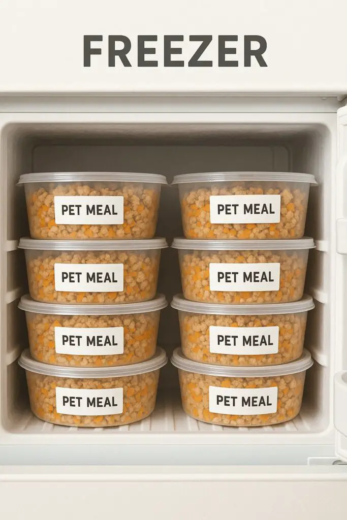 homemade pet food