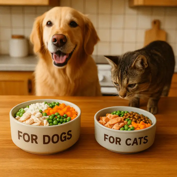 Homemade pet food
