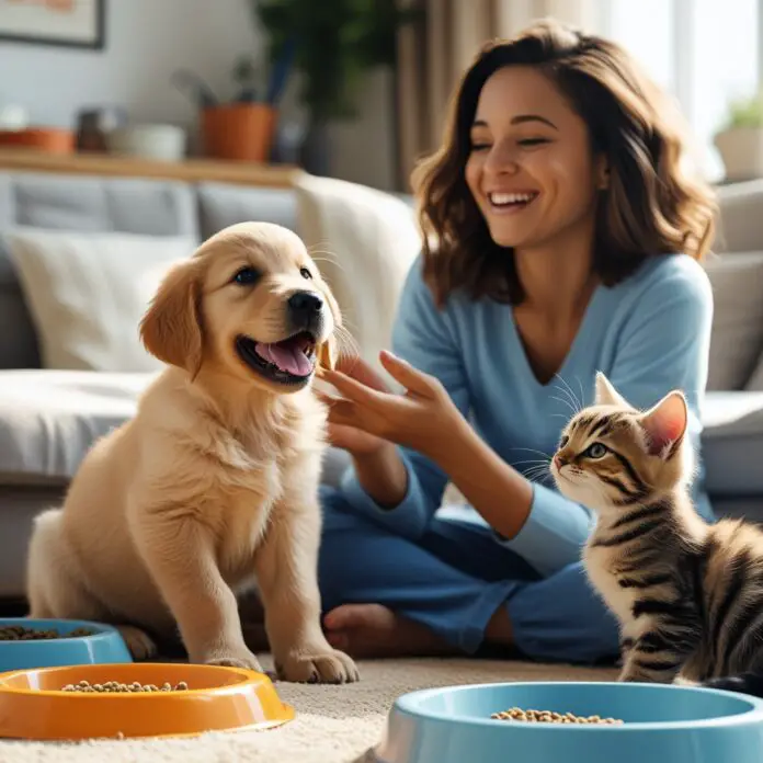 Pet care routine